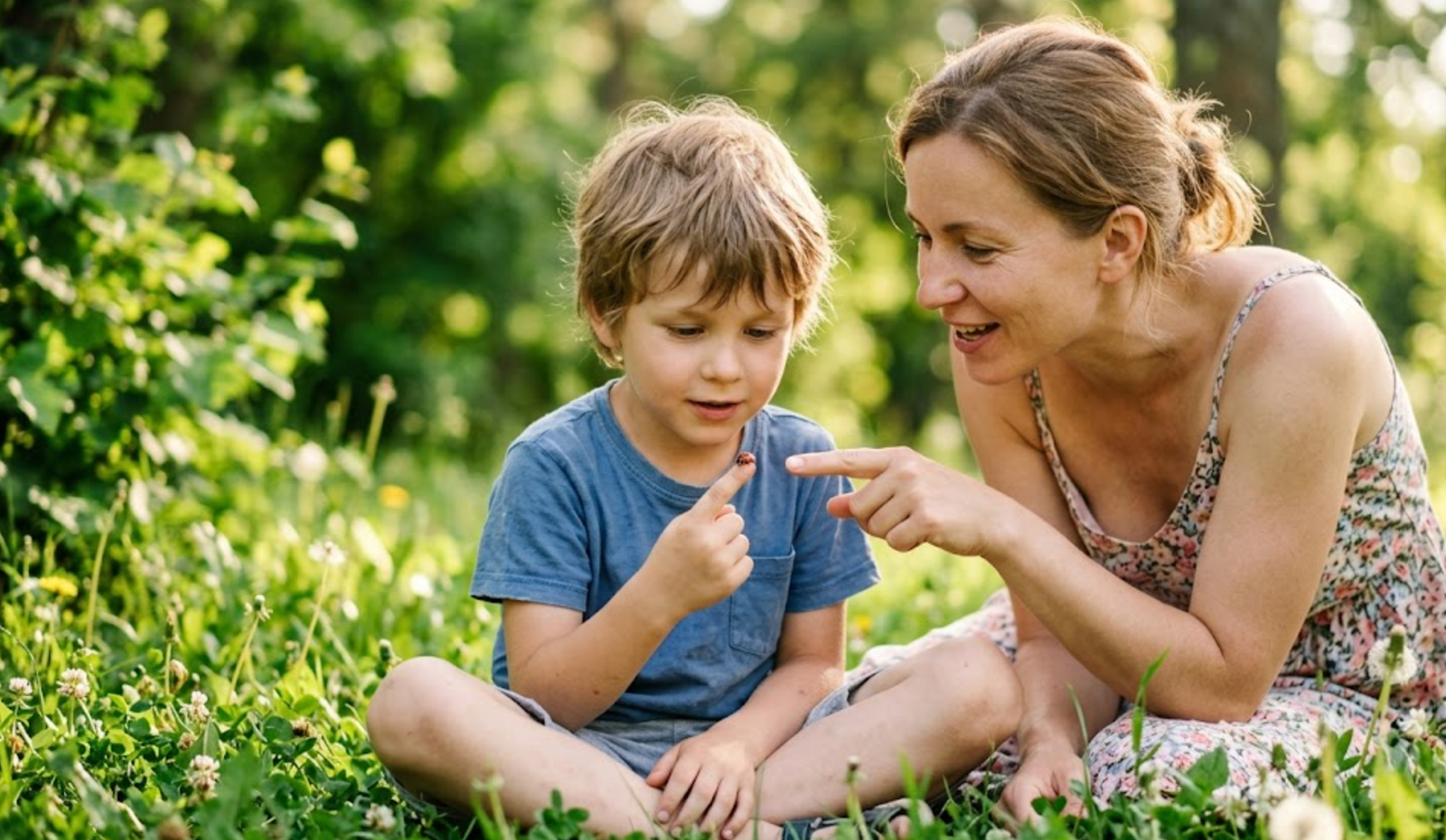 Summer Development: Math on the Beach and Language in the Forest